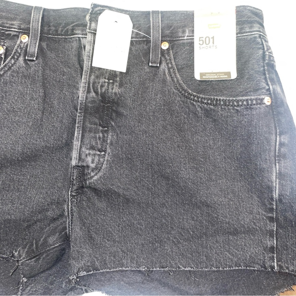 Levi’s denim black shorts size 31